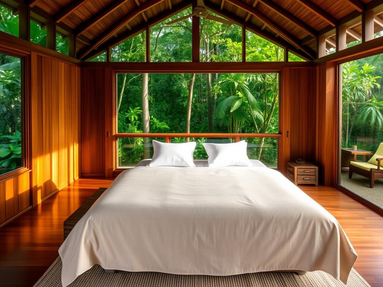 Rainforest villa suite interior